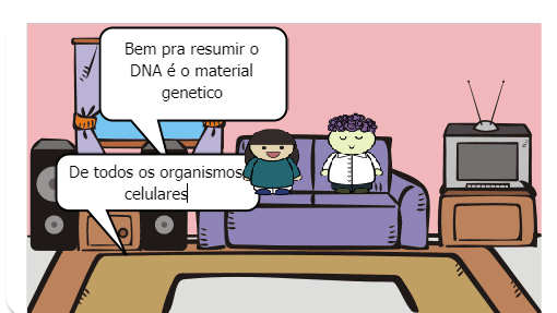 uma historia curta sobre DNA
