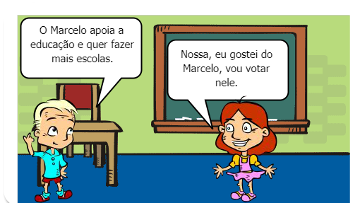 O cuidado e a responsabilidade de colocar no nosso voto o futuro do nosso país.