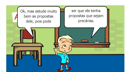 O cuidado e a responsabilidade de colocar no nosso voto o futuro do nosso país.