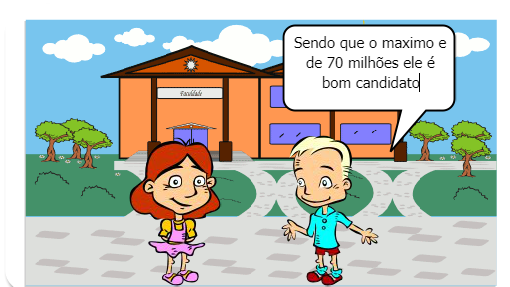 João era um menino muito curioso e preocupado, principalmente com políticos. Sabia que o pais não estava certo