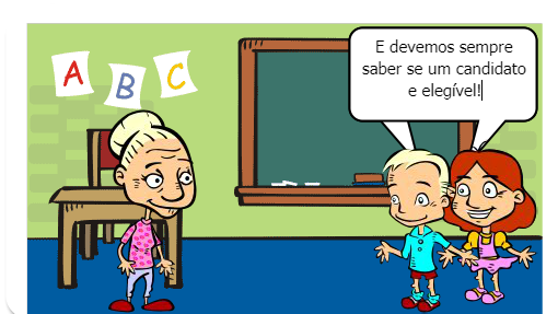 João era um menino muito curioso e preocupado, principalmente com políticos. Sabia que o pais não estava certo