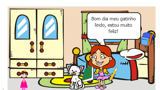 Minha rotina no sábado
