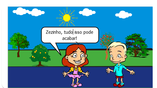 A sociedade consumista em que vivemos está consumindo os recursos ambientais exageradamente. Além disso, os rejeitos gerados estão poluindo o meio ambiente.