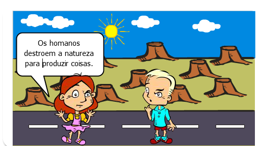 A sociedade consumista em que vivemos está consumindo os recursos ambientais exageradamente. Além disso, os rejeitos gerados estão poluindo o meio ambiente.