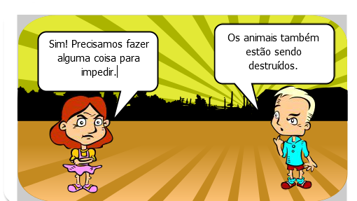 A sociedade consumista em que vivemos está consumindo os recursos ambientais exageradamente. Além disso, os rejeitos gerados estão poluindo o meio ambiente.