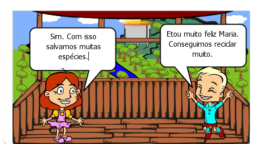 A sociedade consumista em que vivemos está consumindo os recursos ambientais exageradamente. Além disso, os rejeitos gerados estão poluindo o meio ambiente.