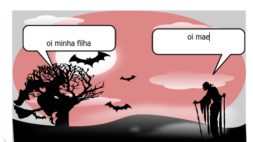 A família halloween