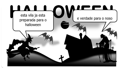 A família halloween