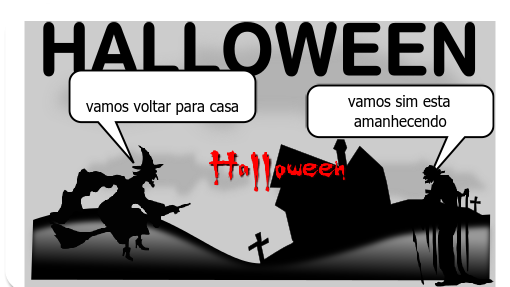 A família halloween