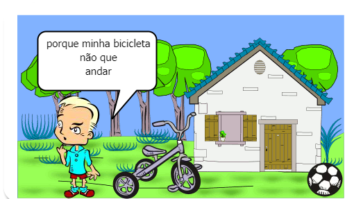 a bicicleta que não anda