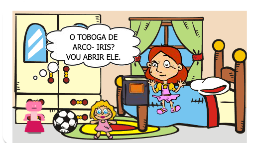 O TOBOGÃ DE ARCO IRIS