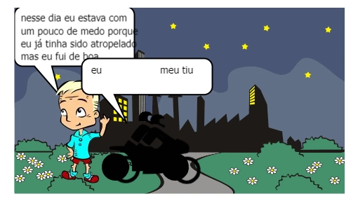 como foi que eu quebrei a perna 