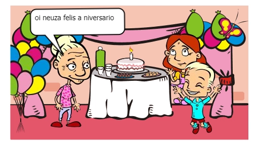 neuza foi ao mercado