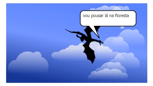 essa história conta um dragão q viaja o mundo