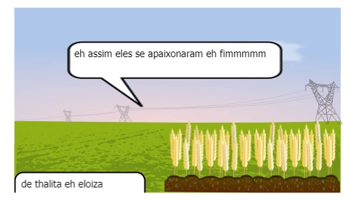 um amor de primeira vista.