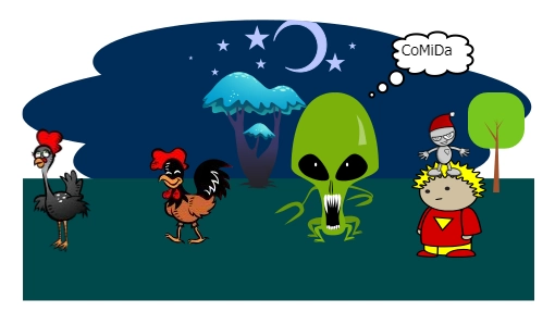A historia dos aliens