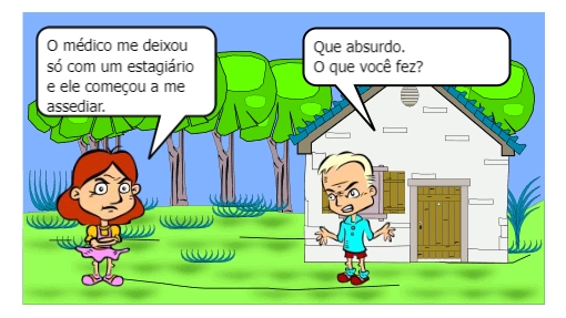 História retratando a ética que o profissional médico deve exercer no dia a dia.