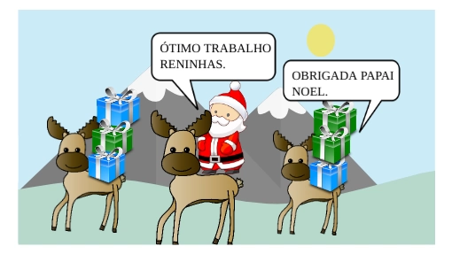UMA AVENTURA DE NATAL LOUCA.
