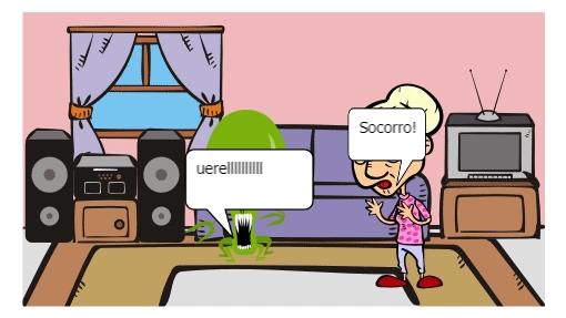 Joãozinho e sua mãe