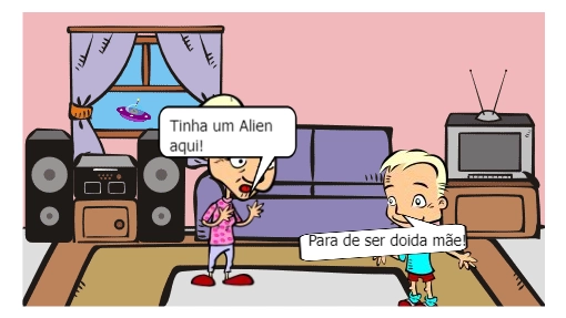 A mãe de Joaozinho é doida!