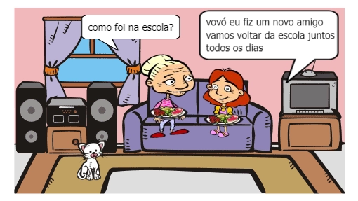 Eu meus Amigos no barco