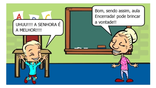Uma professora e um alio conversam sobre meio ambiente, química e sociedade.