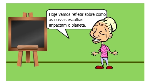 Despertar o raciocínio para os desperdícios e como isso impacta o meio ambiente 