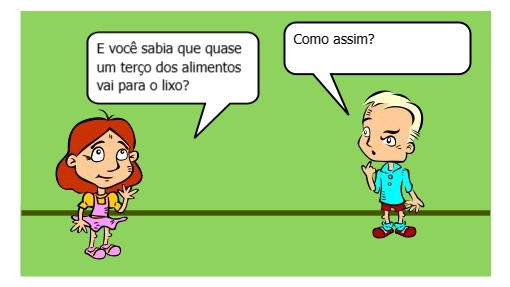 Despertar o raciocínio para os desperdícios e como isso impacta o meio ambiente 