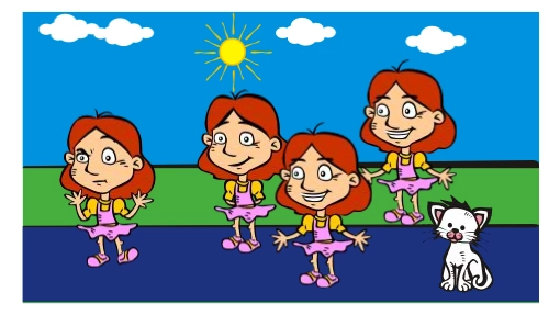 A história é sobre a amaizade da Olívia com a Alice, a Valentina, a Maria e a Lavínia 