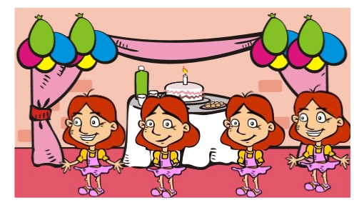 Olívia e as suas quatro amigas