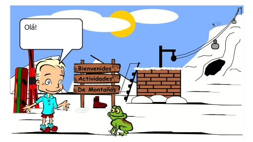 Ernesto em uma aventura congelante